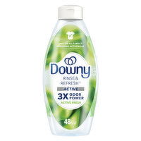 Downy Rinse & Refresh Laundry Odor Remover, Active Fresh - 48 Fluid ounce