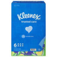 Kleenex Facial Tissues, 3-Ply - 6 Each