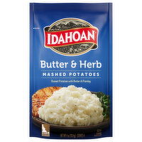 Idahoan Mashed Potatoes, Butter & Herb - 4 Ounce