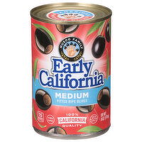 Early California Olives, Ripe, Pitted, Medium, 6 Ounce