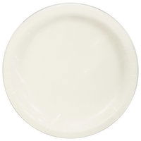 First Street Plates, White, 10 Inch - 24 Each