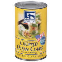 SeaWatch Ocean Clams, Chopped, 51 Ounce