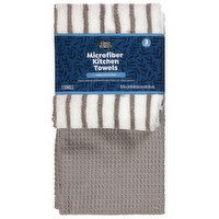 First Street Home Collection Microfiber Kitchen Towels - 3 Each