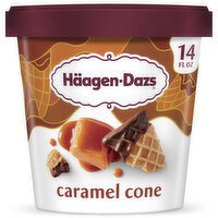 Haagen-Dazs Caramel Cone Ice Cream - 14 Fluid ounce