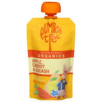 Pumpkin Tree Fruit & Vegetable Puree, Organic, Apple, Carrot & Squash - 4.4 Ounce