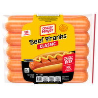 Oscar Mayer Classic Beef Franks - 10 Each