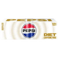 Pepsi Cola, Caffeine Free, Diet - 12 Each