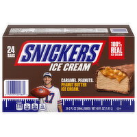 Snickers Peanut Butter Ice Cream Bars - 24 Each