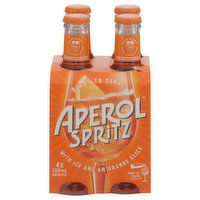 Aperol Spritz Liqueur, Aperitif, 4 Each