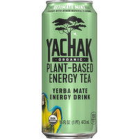 Yachak Energy Drink, Organic, Ultimate Mint, Yerba Mate - 16 Fluid ounce