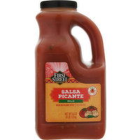 First Street Salsa Picante, Mild - 64 Ounce