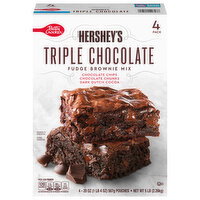 Betty Crocker Triple Chocolate Fudge Brownie Mix - 4 Each
