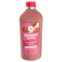 Bolthouse Farms 100% Juice Smoothie, Strawberry Banana, 52 Ounce