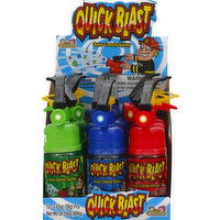 Quick Blast Candy Spray, Sour, Blue Raspberry Blast, Cherry Splash, Green Apple Burst - 12 Each