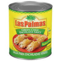 Las Palmas Medium Green Chile Enchilada Sauce - 102 Ounce