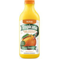 Tropicana No Pulp Pure Premium Orange 100% Juice