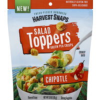 Harvest Snaps Salad Toppers, Green Pea Crisps, Chipotle - 3 Ounce