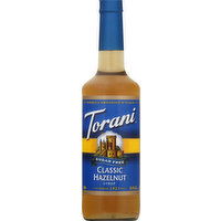 Torani Syrup, Sugar Free, Classic Hazelnut - 750 Millilitre