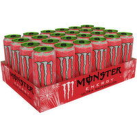 Monster Energy Ultra Monster Energy Ultra Watermelon 16 Fl Oz, 24 each - 384 Each