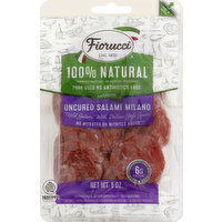 Fiorucci Salami Milano, Uncured - 6 Ounce