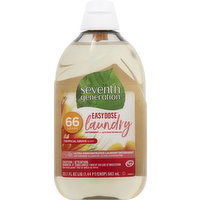 Seventh Generation Detergent, Ultra Concentrated, Laundry, Tropical Grove Scent - 23.1 Ounce