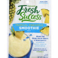 Concord Foods Smoothie Mix, Tropical Pineapple, 2 Ounce