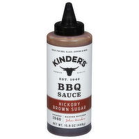 Kinder's BBQ Sauce, Hickory Brown Sugar - 15.8 Ounce
