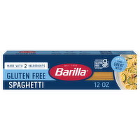 Barilla Gluten Free Spaghetti Pasta - Non-GMO Gluten Free Pasta Made with Blend of Corn & Rice - Vegan Pasta - 12 Ounce
