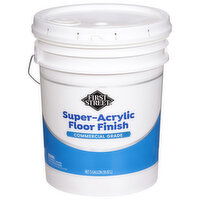 First Street Floor Finish, Super-Acrylic, Commercial Grade, 5 Gallon