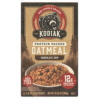 Kodiak Oatmeal, Protein Packed, Chocolate Chip - 6 Each