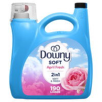 Downy Fabric Softener Liquid, April Fresh Scent - 140 Fluid ounce