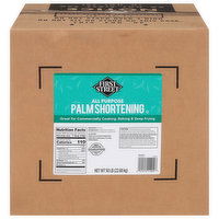 First Street Palm Shortening, All Purpose, 800 Ounce