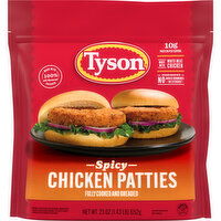 Tyson Frozen Spicy Chicken Patties, 23 Ounce