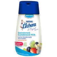 La Lechera Condensed Milk, Sweetened, Squeeze - 11.8 Ounce