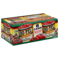 Ro-Tel Tomatoes & Green Chilies, Original, Diced - 8 Each