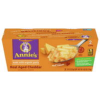 Annie's Macaroni & Cheese, Real Aged Cheddar, 4.02 Ounce