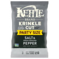Kettle Brand Salt & Fresh Ground Pepper Potato Chips Party Size