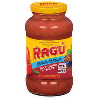 Ragu Sauce, Flavored with Meat, 23.9 Ounce