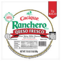 Cacique Queso Fresco Part Skim Milk Cheese - 17.6 Ounce