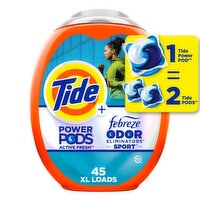 Tide Laundry Detergent Pacs, 45 Ct. - 45 Each