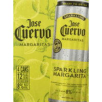 Jose Cuervo Sparkling Margarita - 4 Each