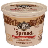 First Street Spread, Soft, 45 Ounce