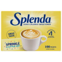 Splenda Sweetener, Zero Calorie - 100 Each