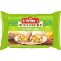 El Monterey EM Sig Egg Saus Chs Pot Bkfst Burritos 8 - 36 Ounce