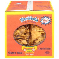 Taco Works Tortilla Chips, Gluten-Free, Original Seasoning - 6 Each