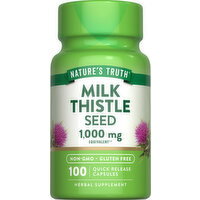 Nature's Truth Nature's Truth Milk Thistle Seed Extract 1,000 mg** - 100 Each