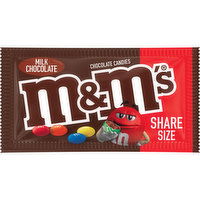 M&M'S M&M'S Milk Chocolate Candy, Share Size, 3.14oz Bag, 3.14 Ounce