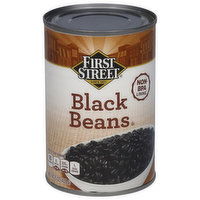 First Street Black Beans - 15 Ounce