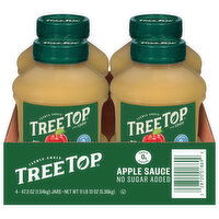 Tree Top No Sugar Added Apple Sauce - 4 Each