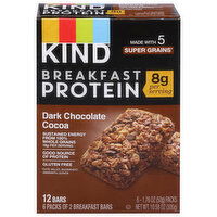 Kind Bars, Dark Chocolate Cocoa, Breakfast Protein - 6 Each